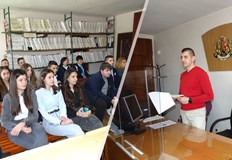 Районен съд Бяла проведе Ден на отворените врати посветен на 143 годишнина на първата