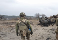 Руските въздушни атаки са съсредоточени в източните райони на Украйна