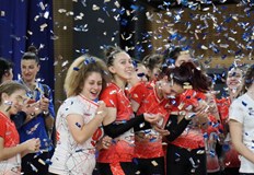 В надпреварата се включиха най добрите 6 отбора на БългарияВК Любо