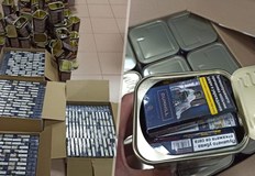 Шофьорът е обяснил че тютюневите изделия са негови и ги
