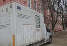 Станцията е разположена в двора на ОУ Ангел Кънчев Мобилната автоматична