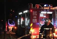 Пожар възникнал в къща са гасили вчера огнеборците в гр Бяла За