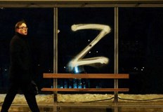 Символът Z се превърна в знак на подкрепа за войната