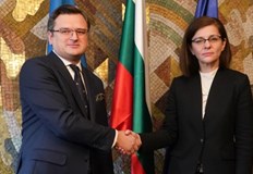 Дойдох да благодаря на България за това че подкрепяте украинската