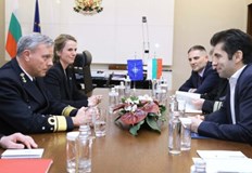 Министър председателят Кирил Петков се срещна с председателя на Военния комитет