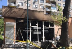 Фризьорски салон в Пловдив осъмна взривен и почти напълно унищожен От