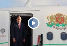 Президентът Румен Радев пристигна на работно посещение в ПортугалияТой бе посрещнат от
