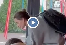 Актрисата режисьор и сценарист Анджелина Джоли посети УкрайнаВидео с нея се