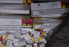 Митнически служители от ТД Митница Русе задържаха 18 600 къса