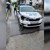 Шофьор с БМВ се заби в патрулка във Враца