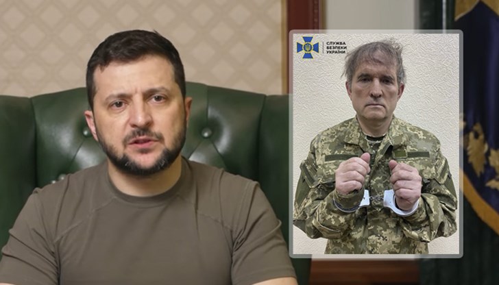 Виктор Медведчук, който беше задържан от властите в Киев