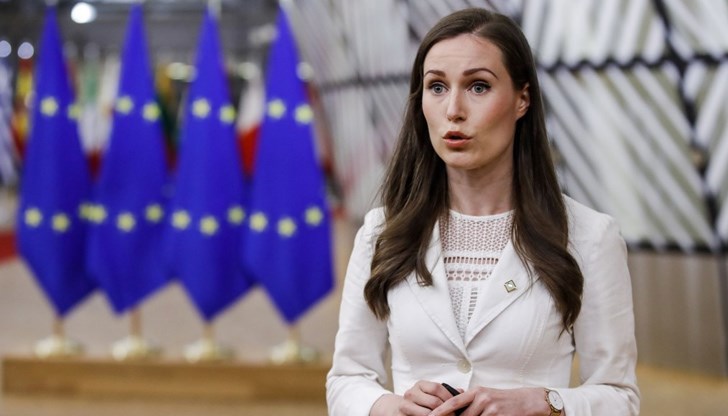 Министър-председателката на Финландия Сана Марин уверено води Финландия по пътя към НАТО Министър-председателката на Финландия Сана Марин уверено води Финландия по пътя към НАТО