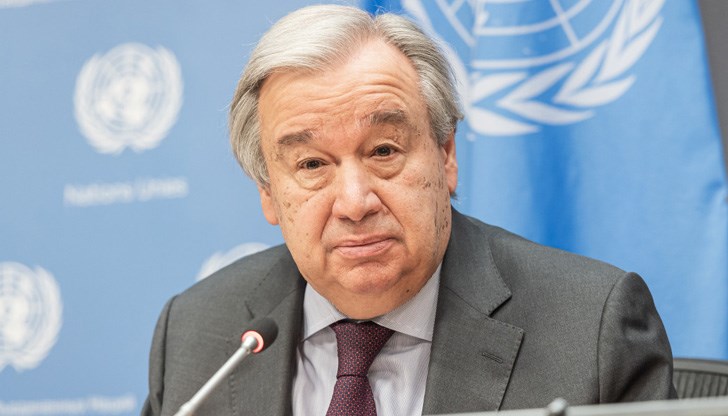 Антониу Гутериш ще посети Москва на 26 април Антониу Гутериш ще посети Москва на 26 април