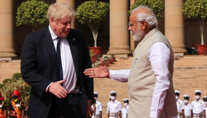 Британският премиер ще обсъди днес с индийския му колега Нарендра Моди отношенията на двете страни в областта на търговията, отбраната и енергетиката
