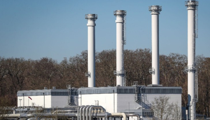 Подземното хранилище "Реден" (Rheden), едно от най-големите в Европа и