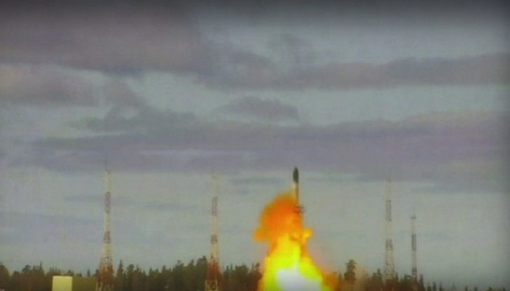 Президентът Путин обяви, че тестовете са успешниРусия е тествала успешно