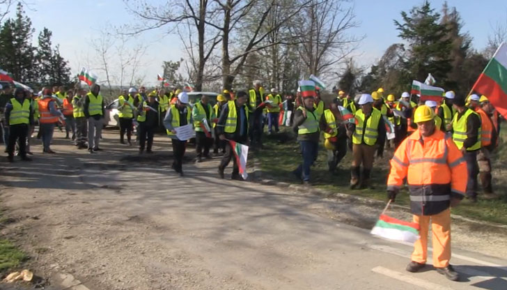 Два национални протеста затварят главни пътища в РусенскоЕдиният е на