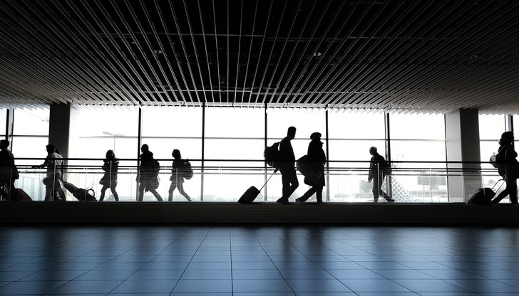 Сцени на паника бяха предизвикани вчера на израелско летище, след