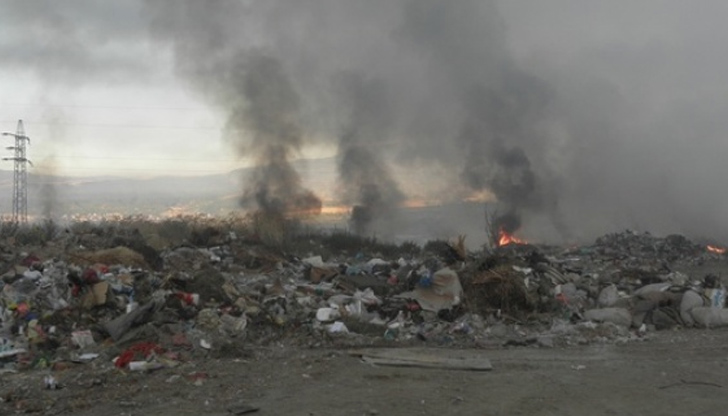 Пожарът на Регионално депо за отпадъци - Русе не е