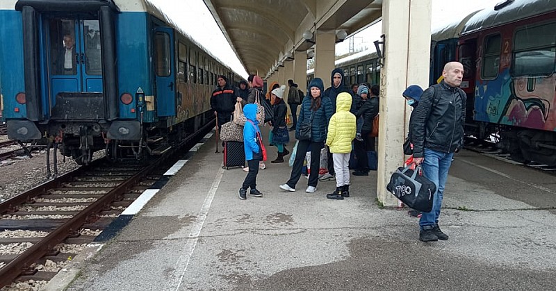 Неуредиците в пътуването от Русе до София с международния влалСамо