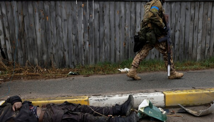 „Клането в Буча е било съзнателно“ извършено, заяви днес украинският