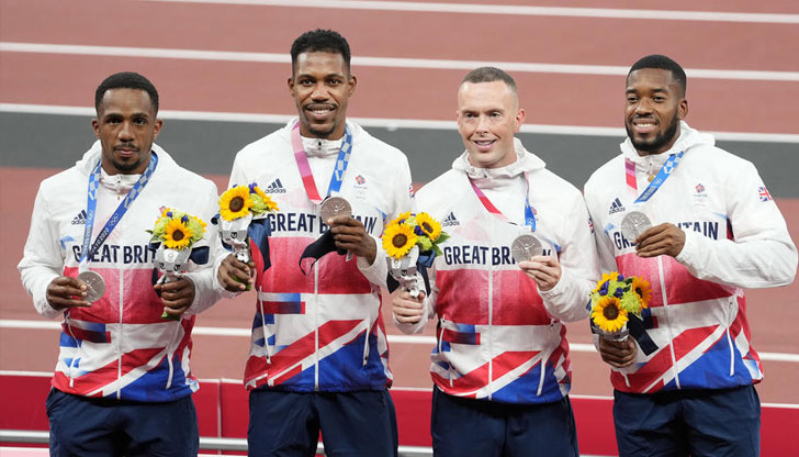 Щафетата на 4х100 метра се прости със среброто си от