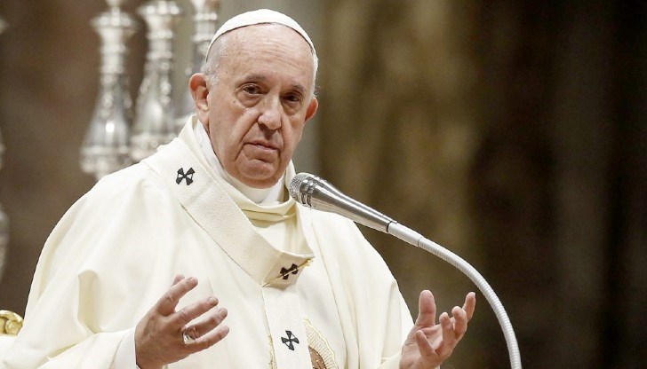 Папа Франциск заяви, че се е отказал от плана да