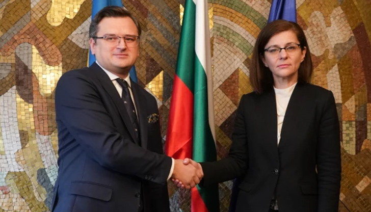 "Дойдох да благодаря на България за това, че подкрепяте украинската