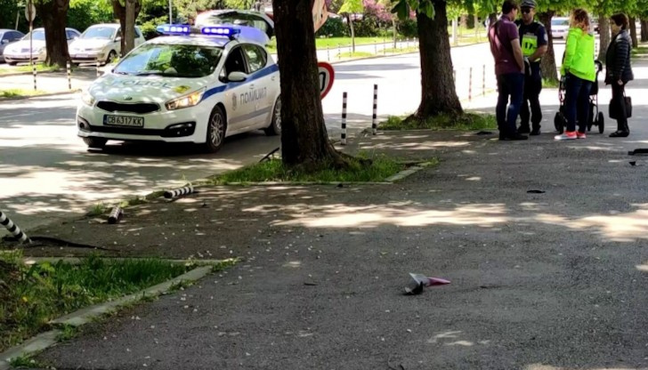 Жена и 5-месечното ѝ бебе се отърваха по чудо без