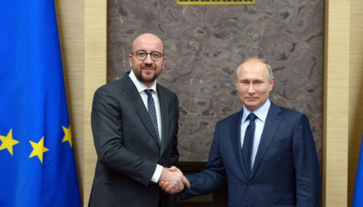 Председателят на Европейския съвет Шарл Мишел поиска днес от руския