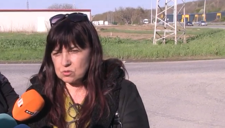 Протест срещу опашките от тирове в Русе.Хората от съседния град