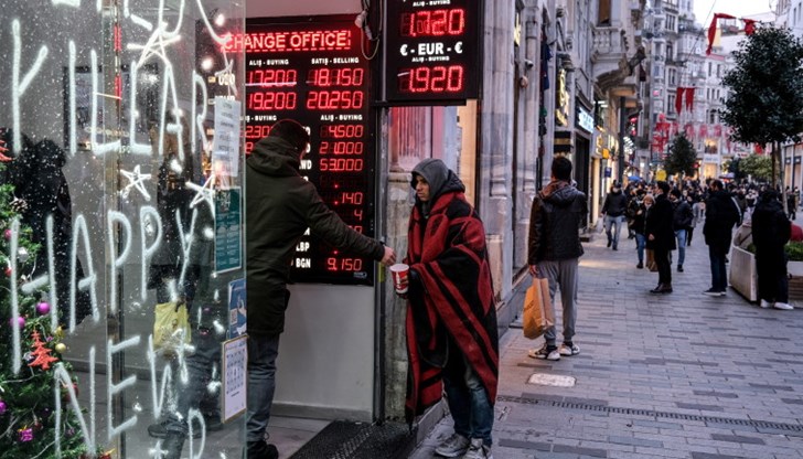 Инфлацията в Турция не спира да расте, а войната само