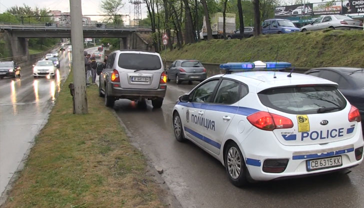 Катастрофа под моста на ул.“Тулча“ в Русе временно затрудни движението