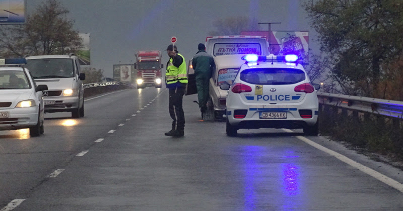 Инцидентът е станал в района на разклона за Преображенския манастирВременно