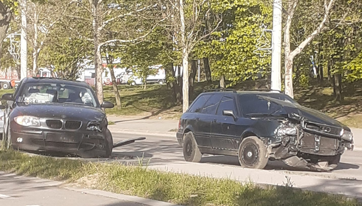 Тежка катастрофа стана този следобед в квартал "Дружба" - 3