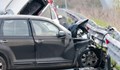 Верижна катастрофа край Пловдив взе жертва