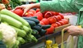 Цената на домати и краставици на едро тръгна надолу