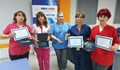 УМБАЛ "Канев" награди пет медицински сестри за всеотдайната им работа по време на пандемията