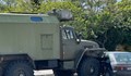 Инцидент с военен камион в Пловдив