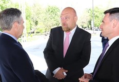 Поводът за срещата бе отбелязването Деня на ЕвропаОбластният управител на