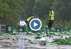 Български и румънски тир са ударили на пътя Русе БялаКакто вече