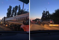 Движението е частично блокираноИнцидент в района на Дунав мост Съобщава се