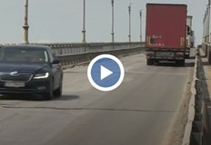Българският участък на Дунав мост посреща днешния Ден на Европа