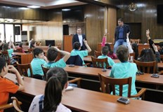 Днес 45 деца от 4 клас на ОУ Олимпи Панов