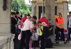 Екип на БЧК Разград за пореден път оказваше подкрепа на