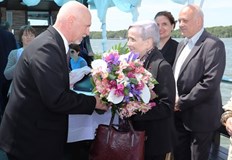 Министърът на транспорта и съобщенията Николай Събев бе домакин на