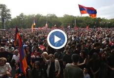 Протестиращи блокираха главните булеварди и улици в арменската столица ЕреванНад