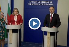 Министърът на отбраната се срещна със северномакедонския си колега Тази среща