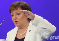 Управляващата директорка на Международния валутен фонд МВФ Кристалина Георгиева предупреди