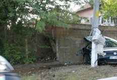 Млада бременна жена загина на място при тежка катастрофа навлизане в ГложенеИнцидентът